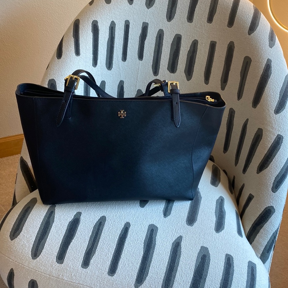 Tory Burch laptop tote